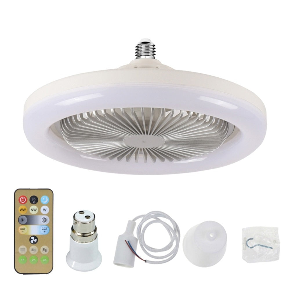 Plafonnier LED Ventilateur