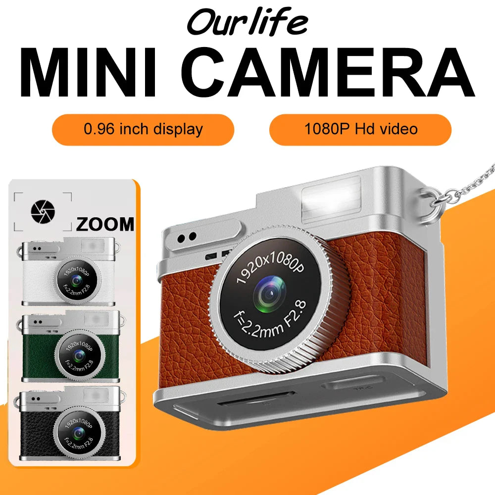 Mini Appareil Photo Rétro 1080P + Carte 64GB OFFERTE