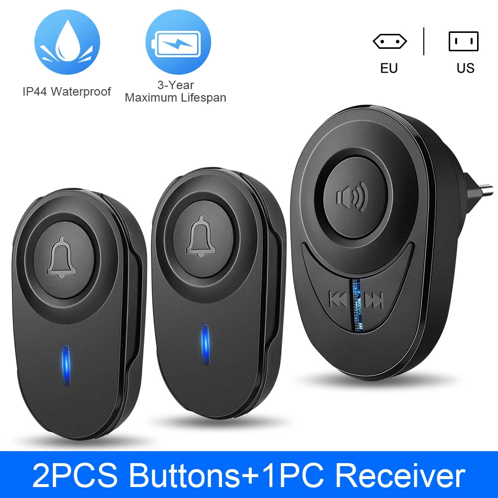 Sonnette Spéciale Malentendant Sans Fil - Flash LED