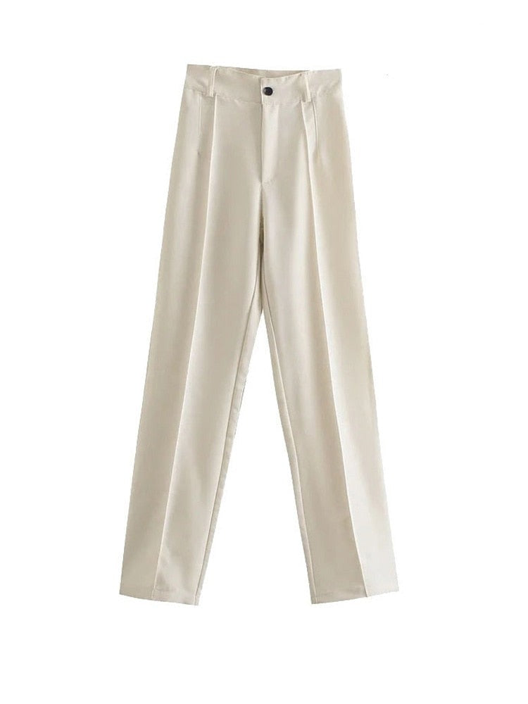 Pantalon Droit Chic pour Femme