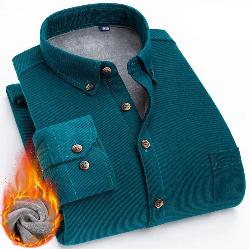 Chemises en velours côtelé