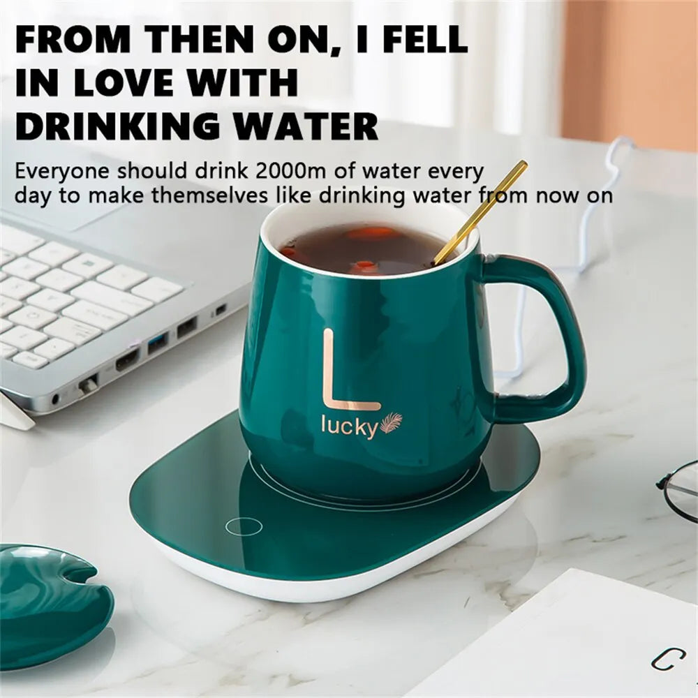 Ensemble Mug + Chauffe Tasse USB