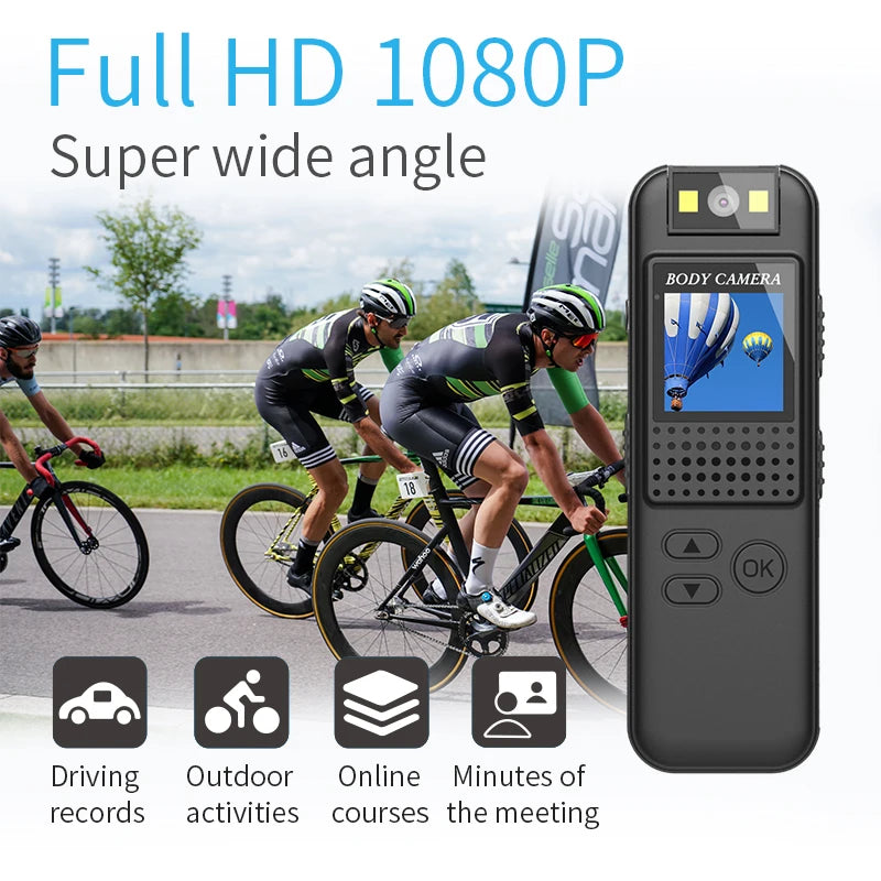 Petite Caméra 1080P Haute Définition Portable - Spéciale Sport