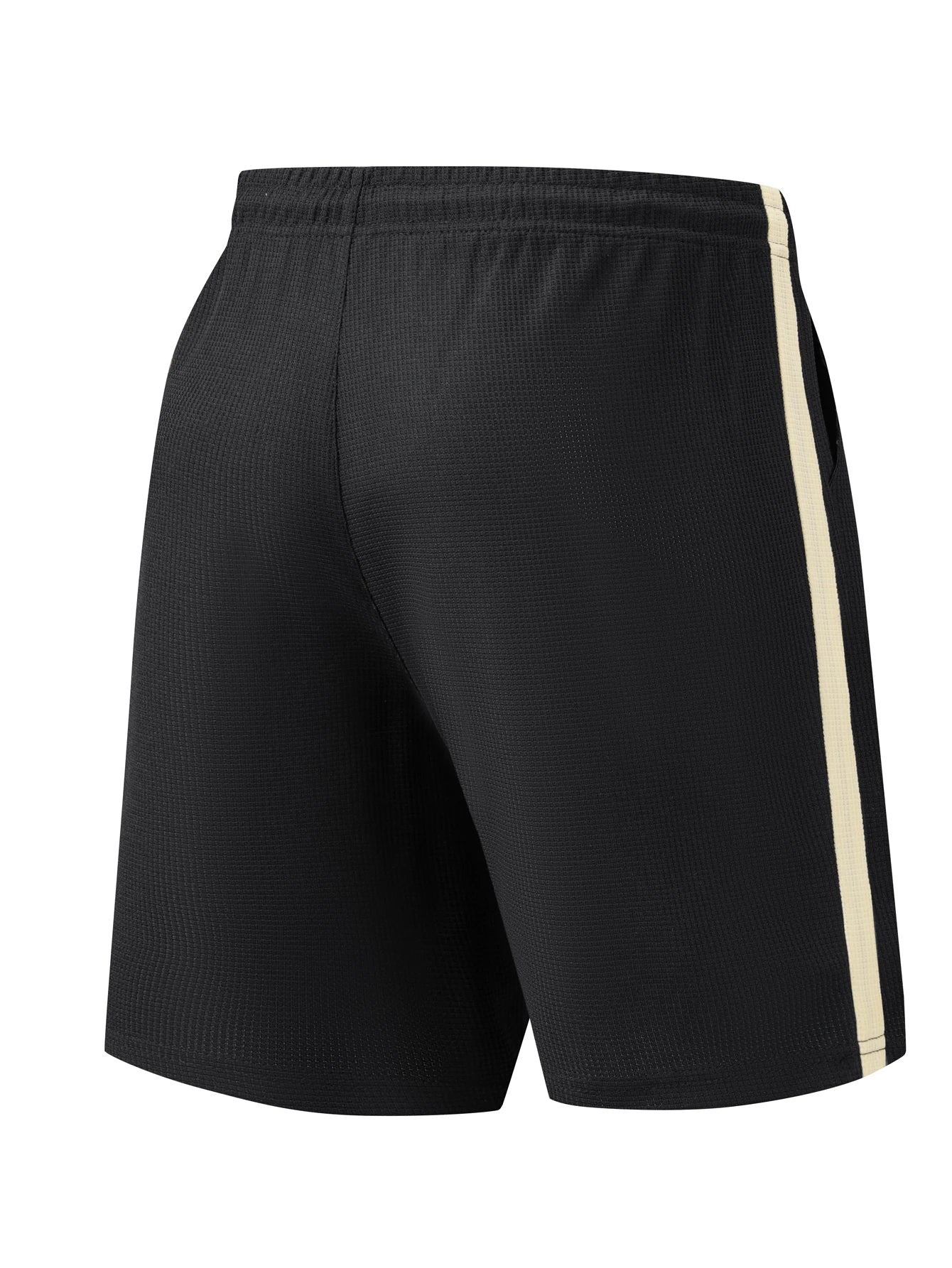 Short Homme Jacquard Respirant Bande Latérale