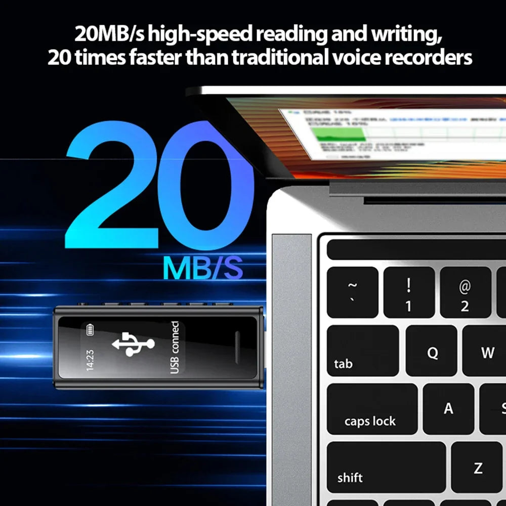 Dictaphone USB Numérique – Haute Qualité 1536KBPS