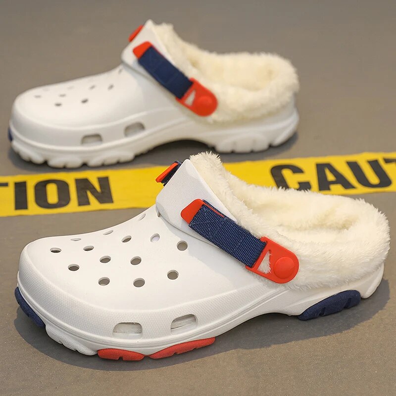 Sabots Fourrées d'Extérieur Antidérapants