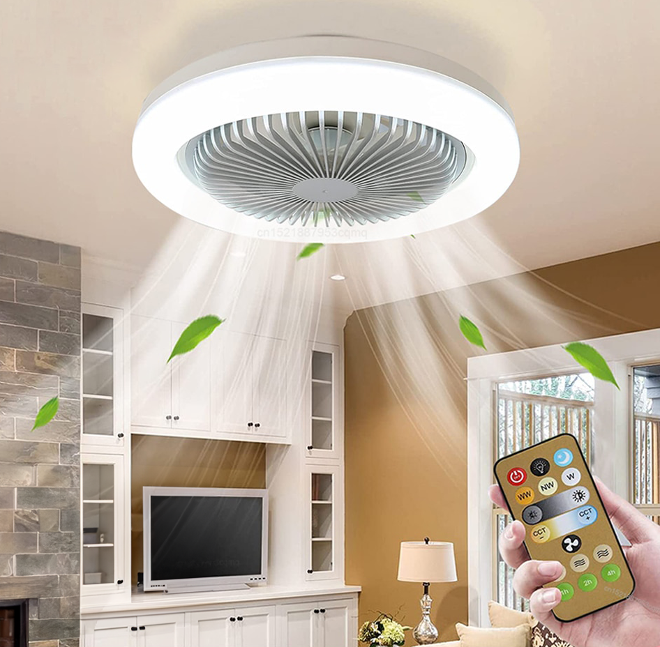 Plafonnier LED Ventilateur