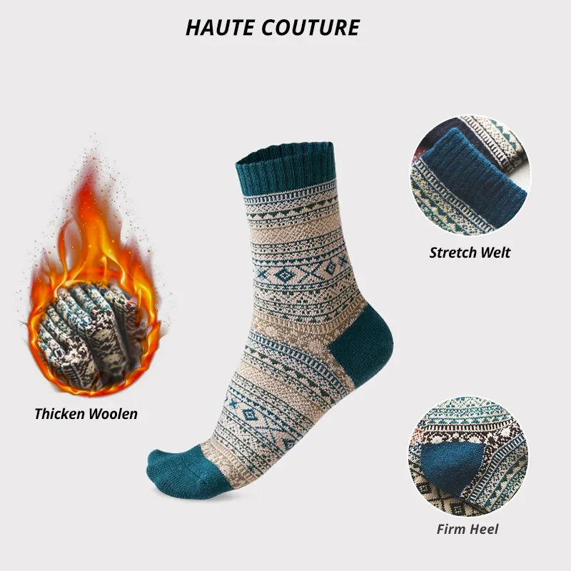 Paires de Chaussettes Laine