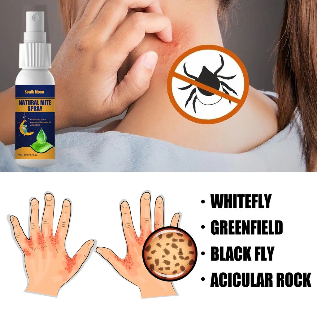 Spray Anti-Acariens pour Maison – Literie, Matelas, Canapé et Textiles