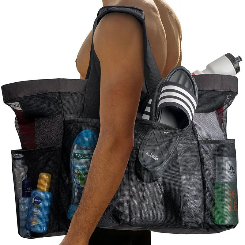 Grand Sac de Plage en maille Anti-Sable
