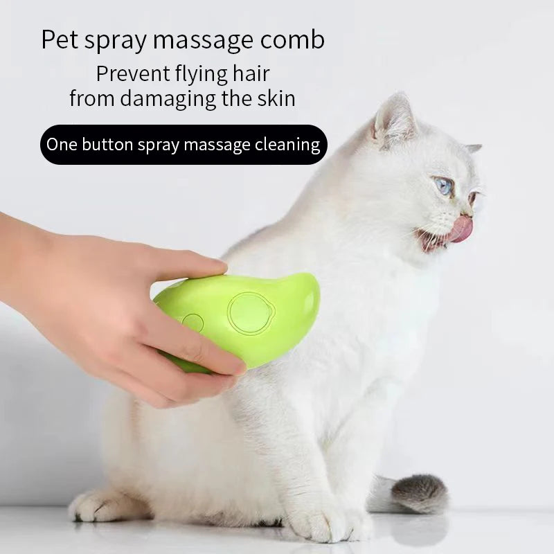 Brosse à Vapeur 3 en 1 pour Chien et Chat