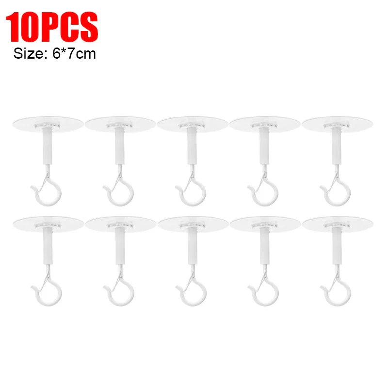Lot de 5 Crochets Suspendus Métal – Fixation Facile & Durable