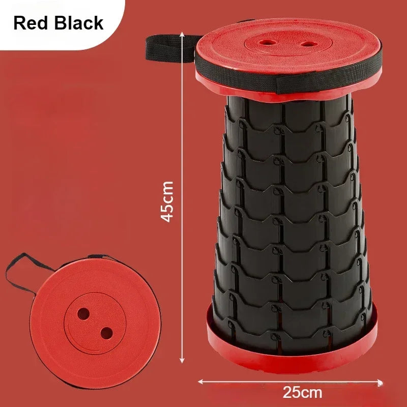 Tabouret Télescopique Réglable – Léger & Pliable