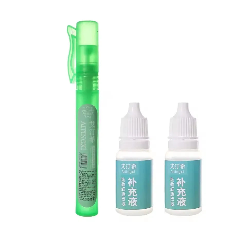 Stylo Pulvérisateur TOP Confidentiality + 2 Solutions Magiques - Effaceur de données