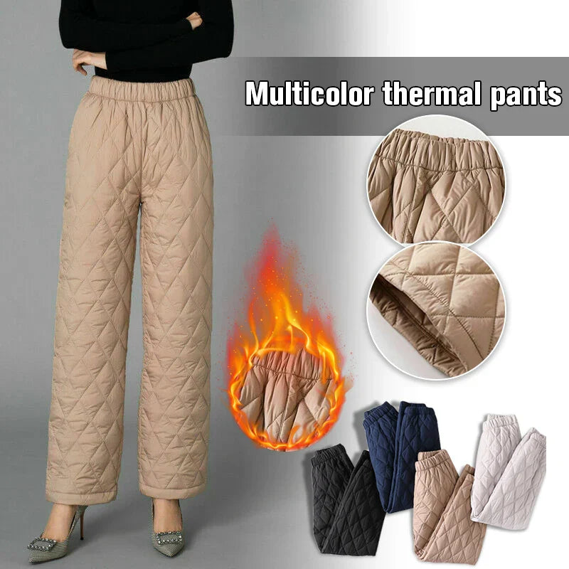 Pantalon Thermique Matelassé Imperméable - Femme