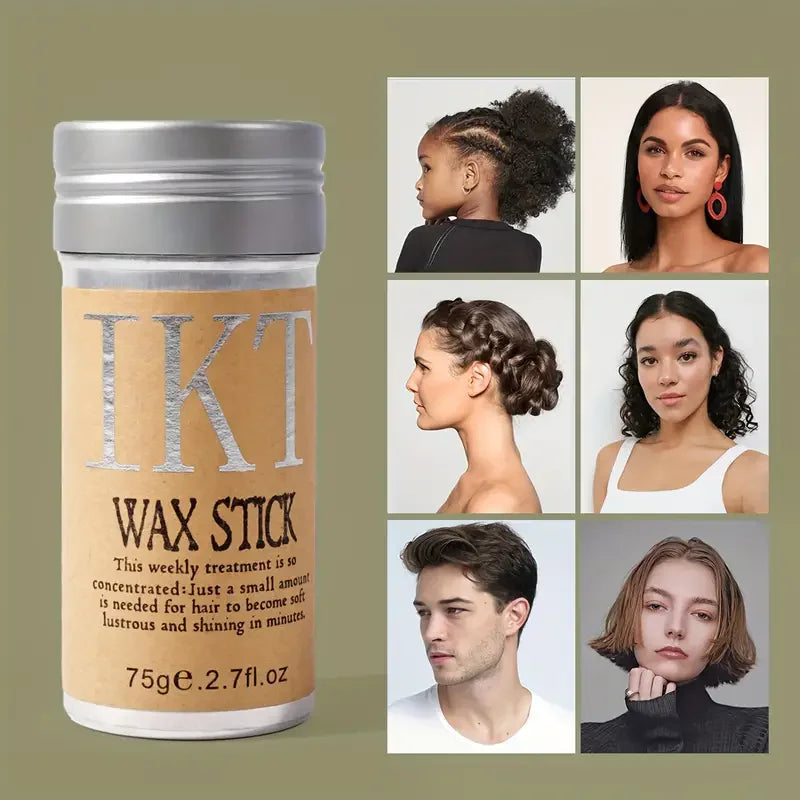 2x Barra de cera para el cabello antiencrespamiento - Cepillos y peines GRATIS