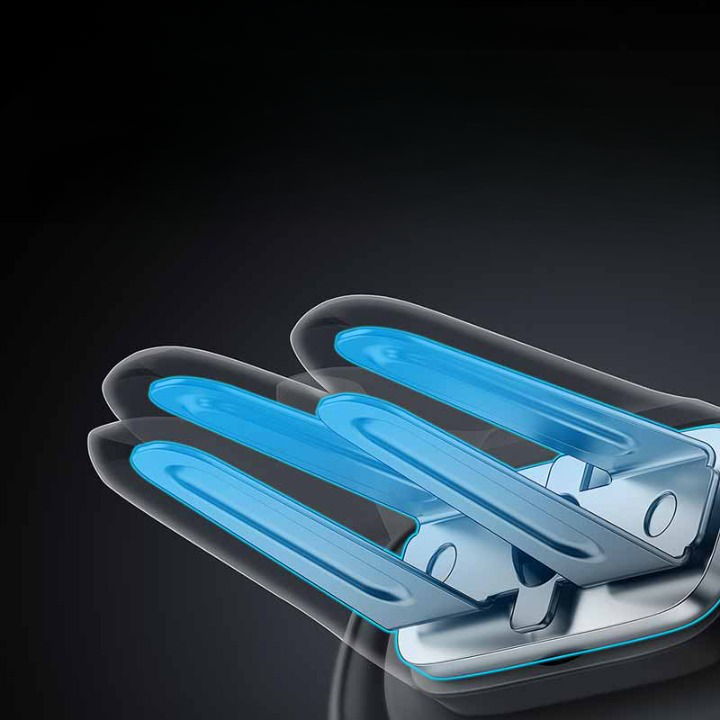 Support de téléphone sur ventilation