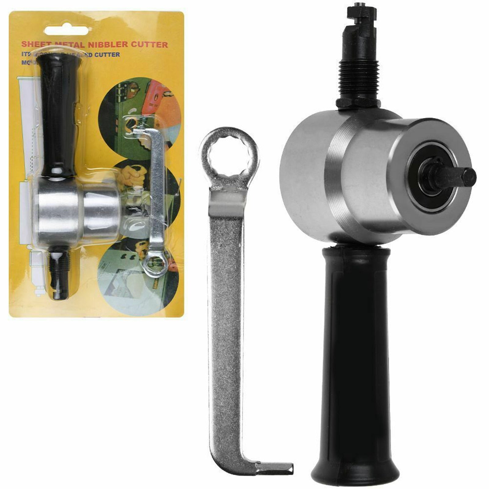 Grignoteuse à métal à double lame