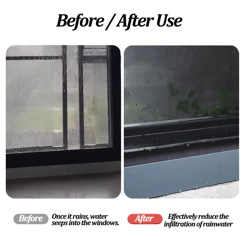 Bande d’Étanchéité 1M pour Fenêtre & Balcon – Barrière Anti-Pluie & Coupe-Vent