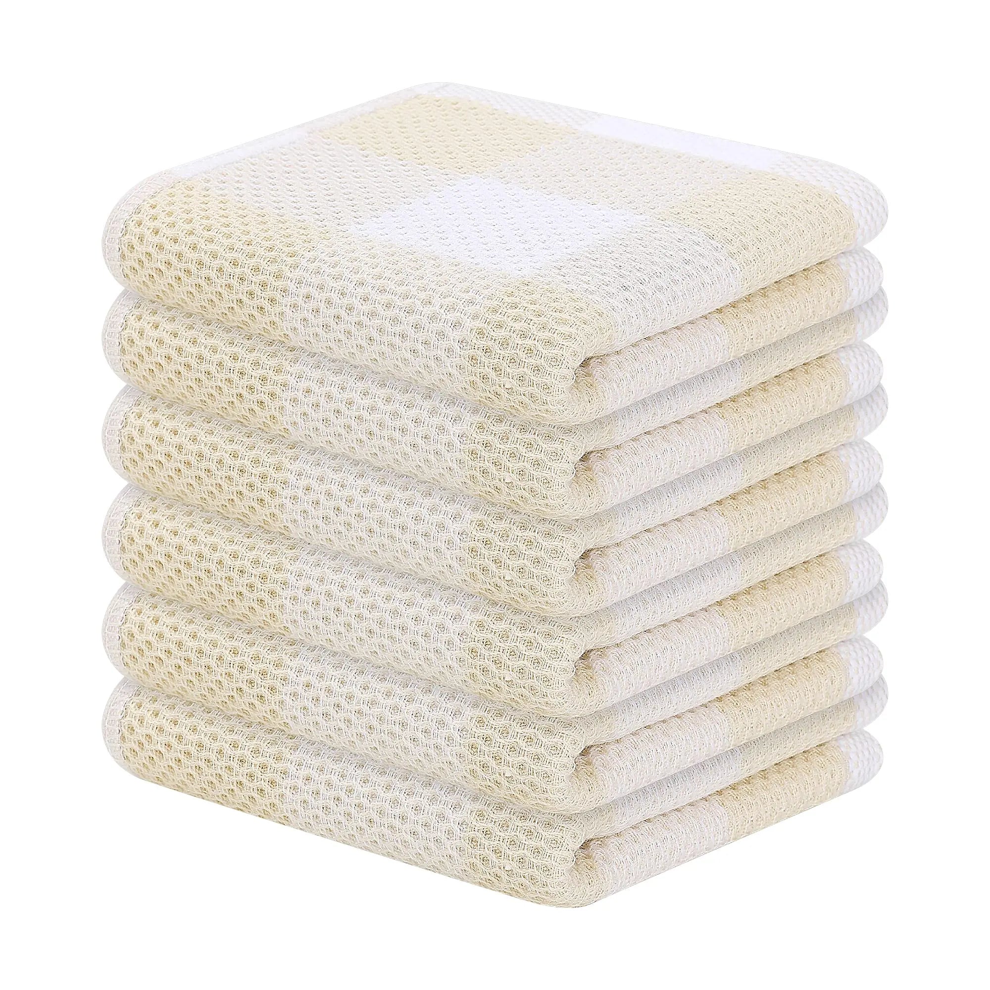 Lot de 6 Torchons 100% Coton