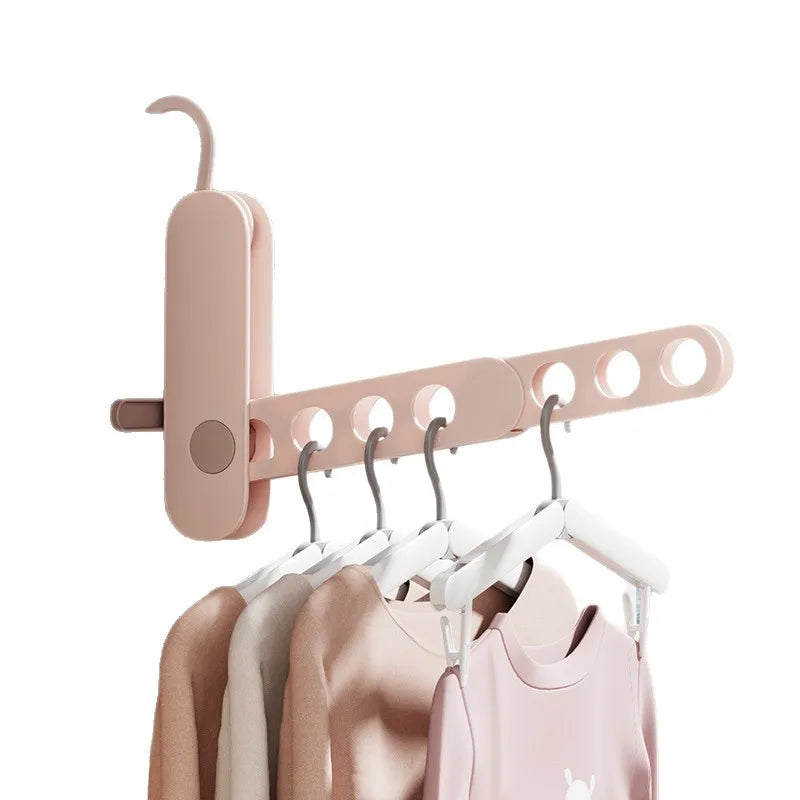 Cintre de Voyage Pliable 7 Accroches – Compact & Pratique