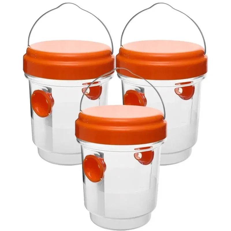 Lot de Pièges Suspendus pour Guêpes Réutilisables - 2 ACHETÉS = 1 OFFERT