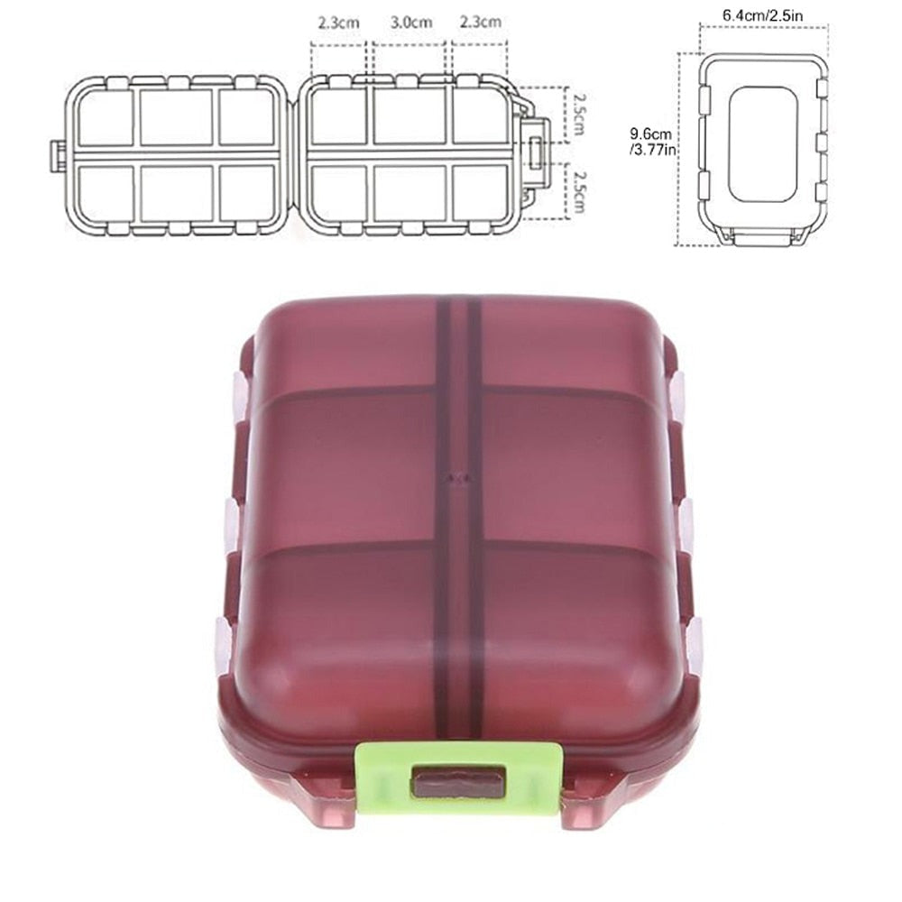 Boîte à Pilules Portable