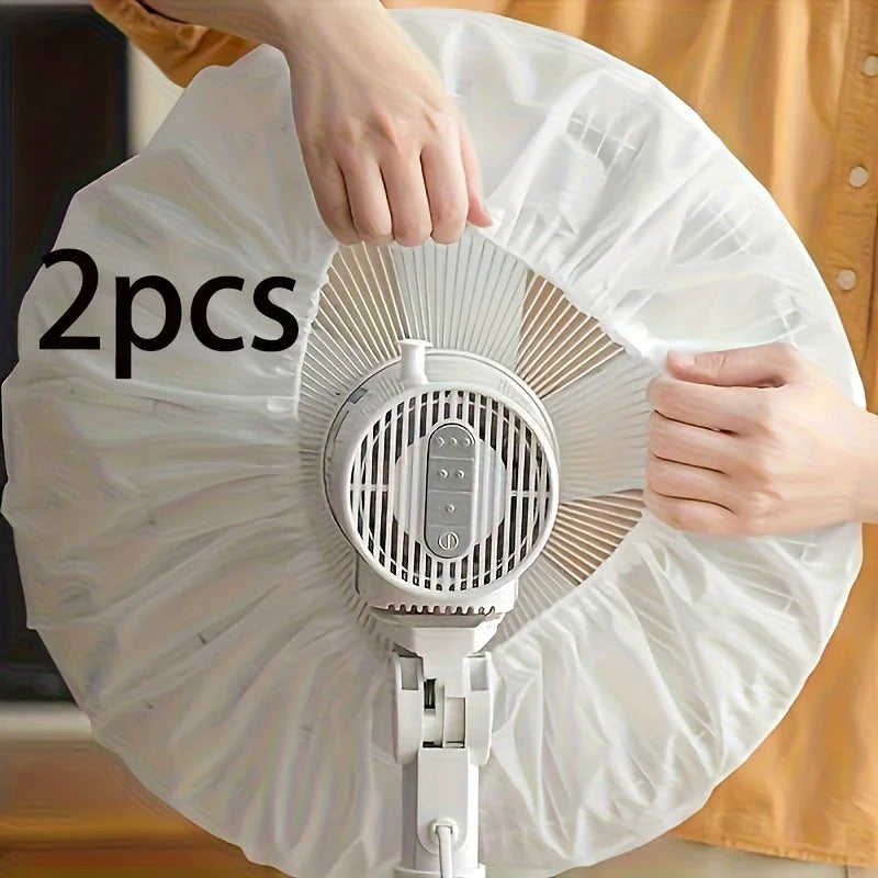Lote de 2 Fundas Antipolvo para Ventilador – Protecciones Universales, Lavables y Reutilizables