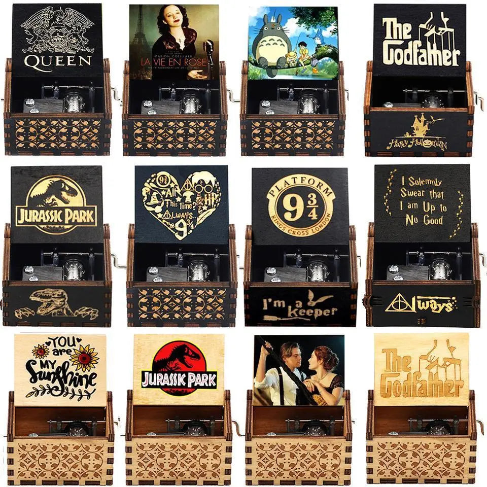 Boîte à Musique à Manivelle