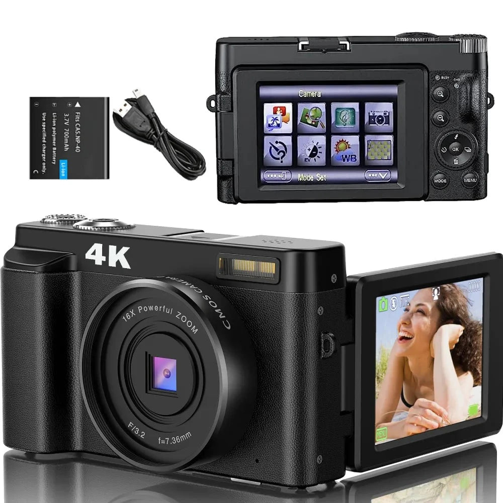 Appareil photo numérique 4K
