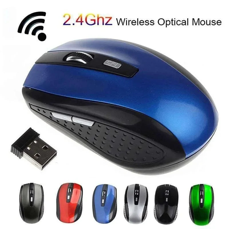 Souris Sans Fil 2,4 GHz – 6 Boutons et 1200 DPI pour PC et Ordinateur Portable