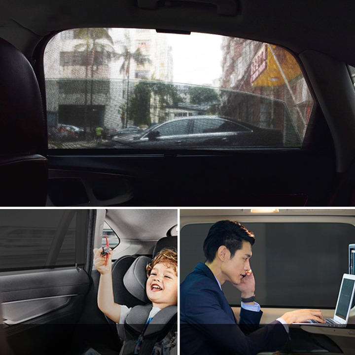 Lot de 2 Pare-Soleils pour Fenêtre de Voiture