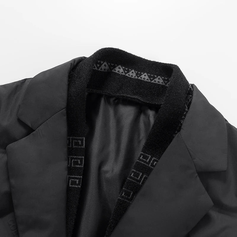 Doudoune Veste de costume matelassée