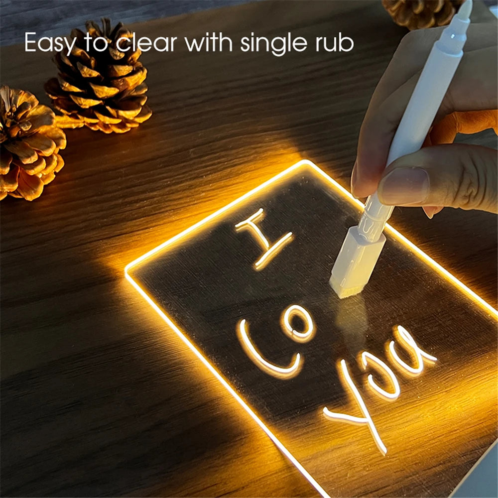 Lampe Décorative - Message Personnalisé