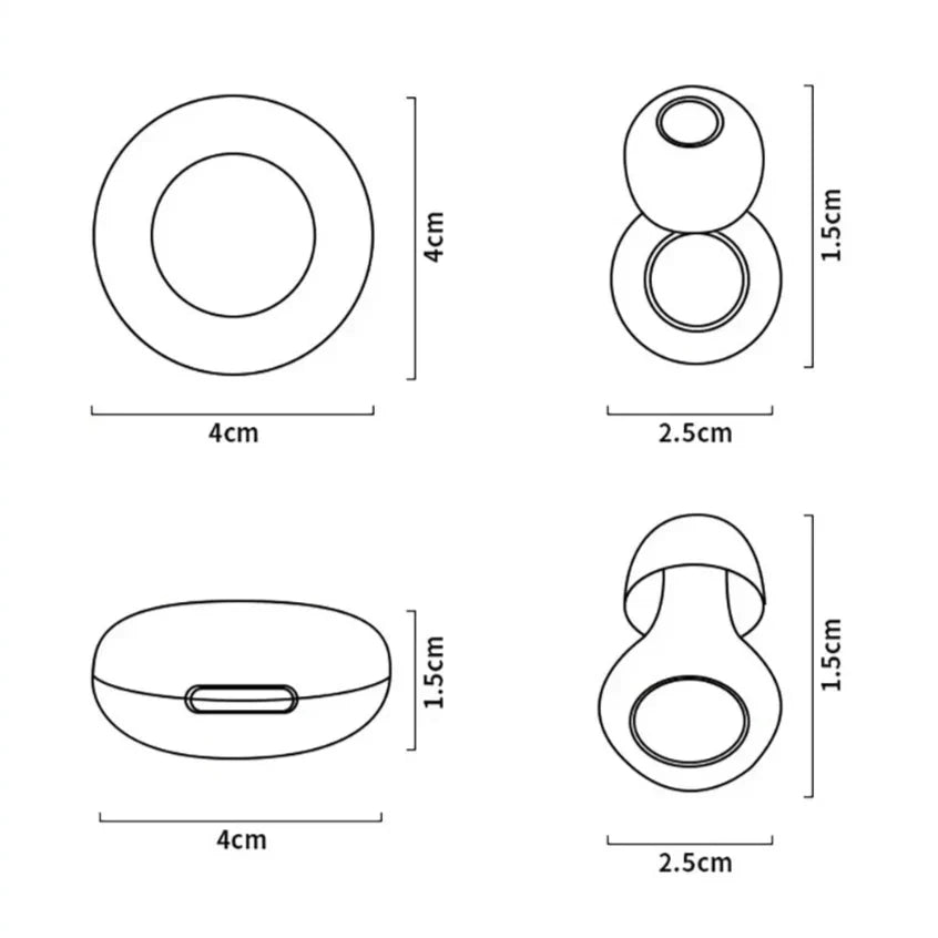 Tapones para los Oídos Antirruido Reutilizables - Ronquidos y Concentración