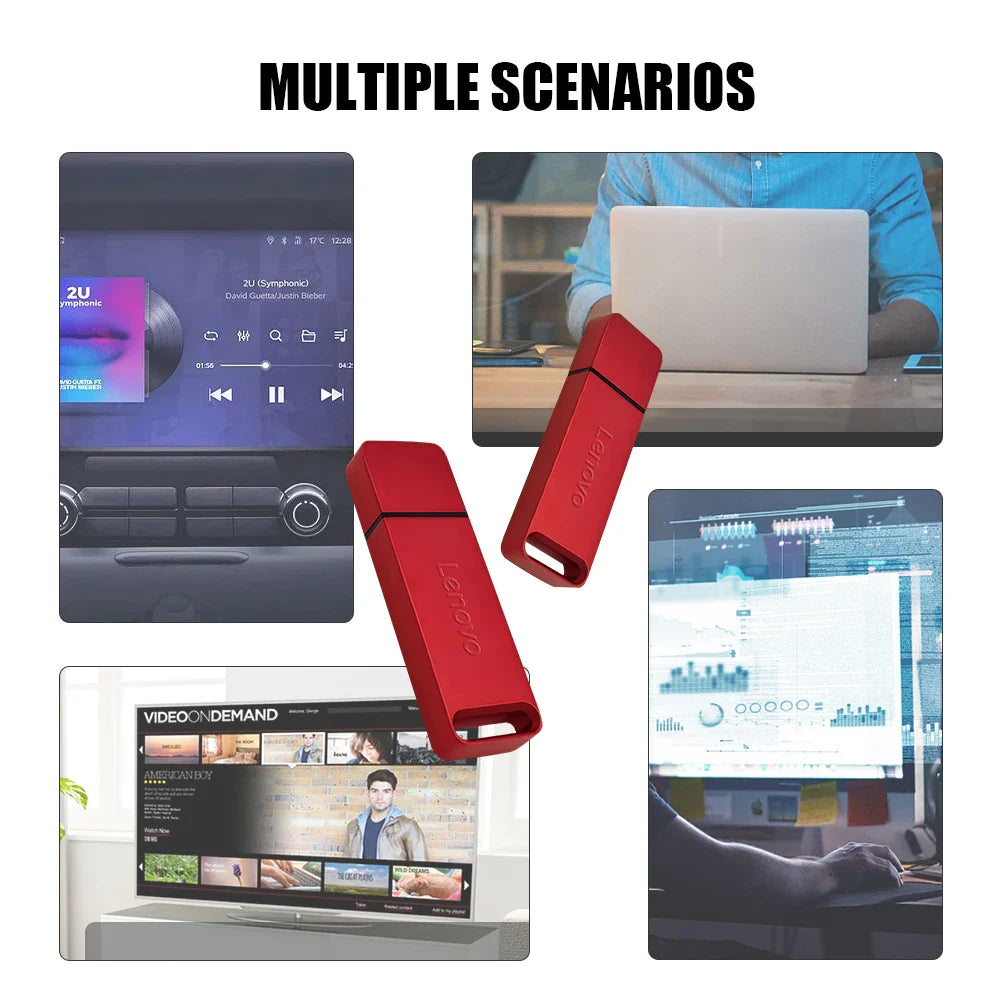 Clé USB 2TO Solide & Élégante – Stockage XXL