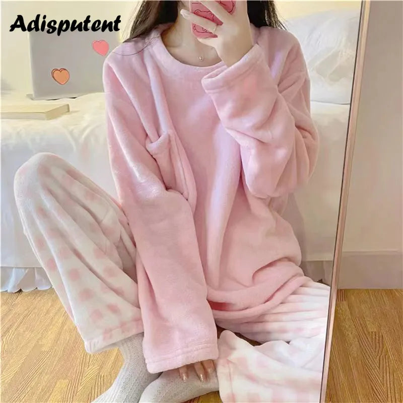 Pyjama en flanelle à Carreaux ULTRA Chaud