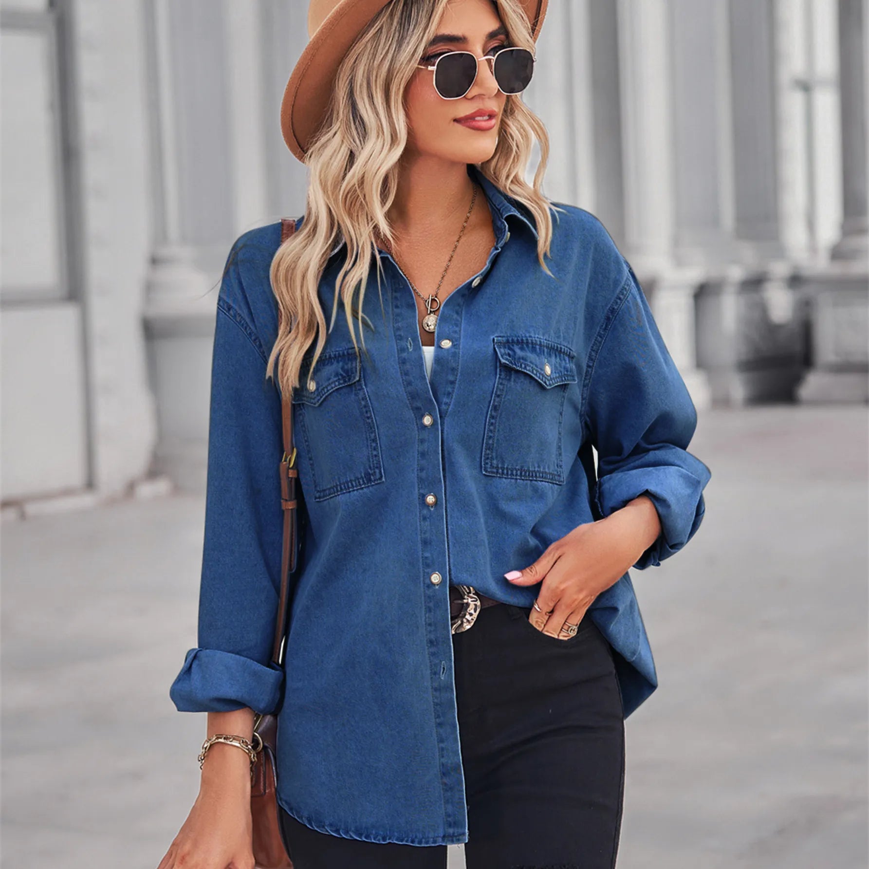 Chemise en Denim