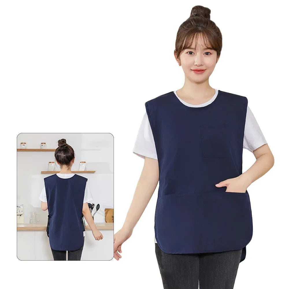 Tablier Style Gilet Imperméable et Résistant aux taches en Nylon