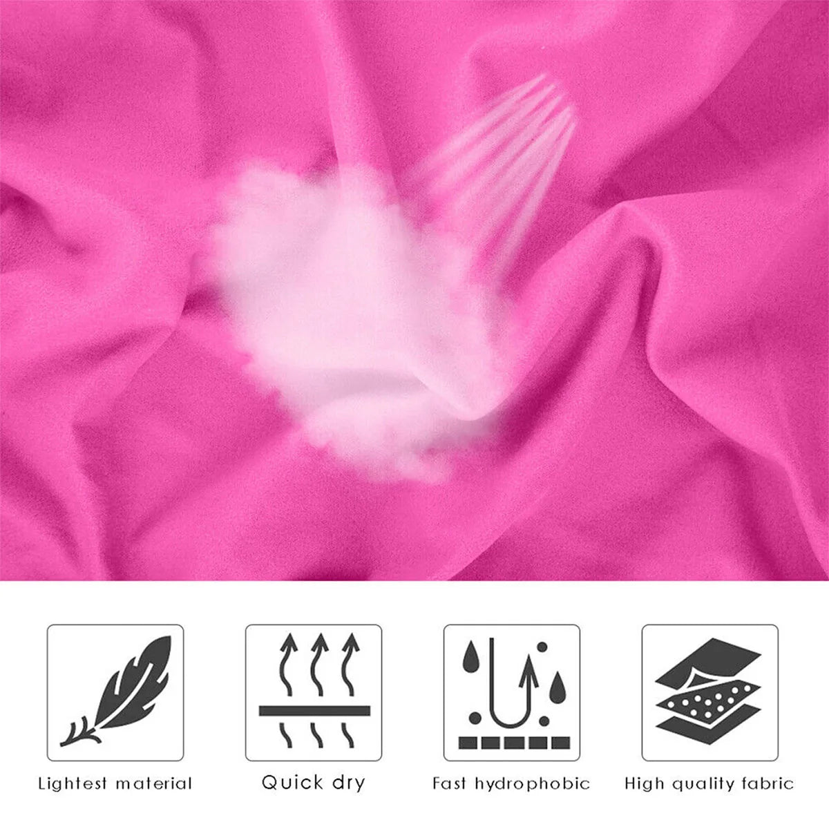 Serviette en microfibre pour transat