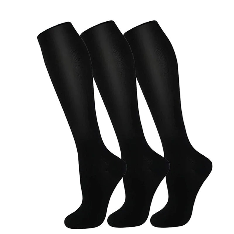 2 paires de Chaussettes de Compression – Circulation Améliorée + 1 paire OFFERTE