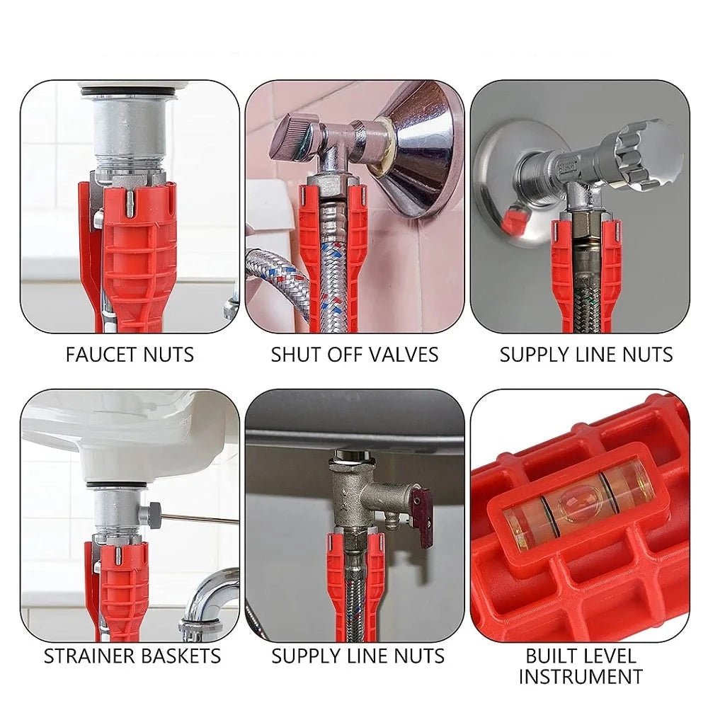 Kit Clé à Tuyau 14 en 1