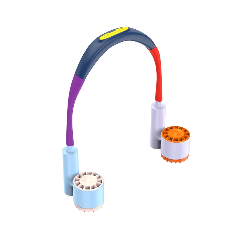 Ventilateur de Cou Silencieux – 3 Vitesses & Recharge USB