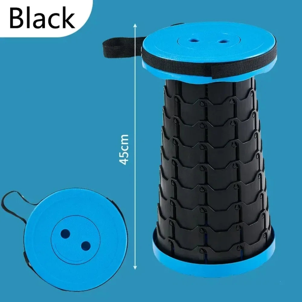 Tabouret Télescopique Réglable – Léger & Pliable