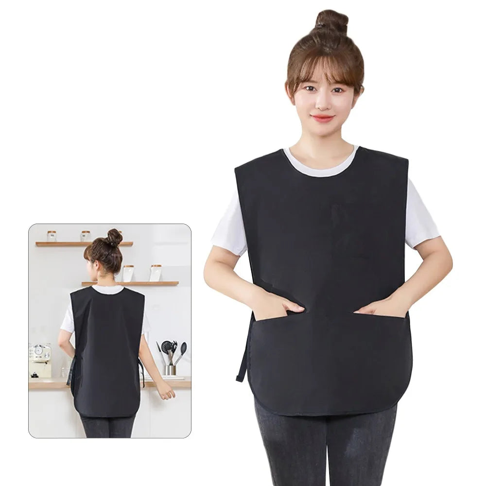 Tablier Style Gilet Imperméable et Résistant aux taches en Nylon