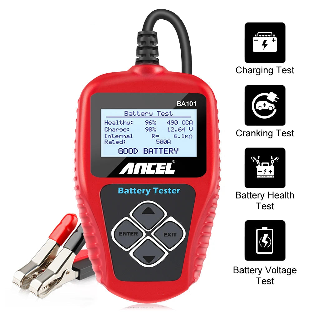 Testeur batterie ANCEL de voiture 12V