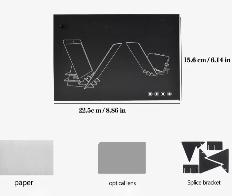 Planche projecteur Dessin
