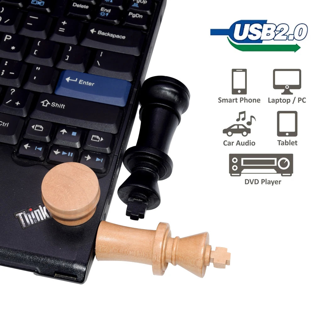 Clé USB Roi Échec Jusqu'à 128GO