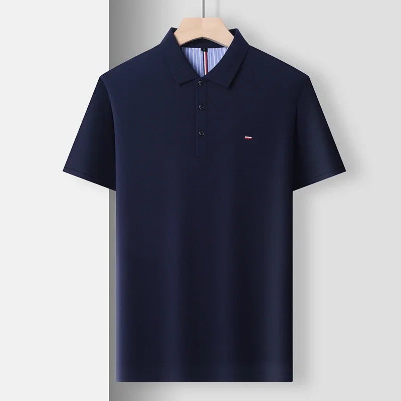Polo déconctracté brodé et respirant