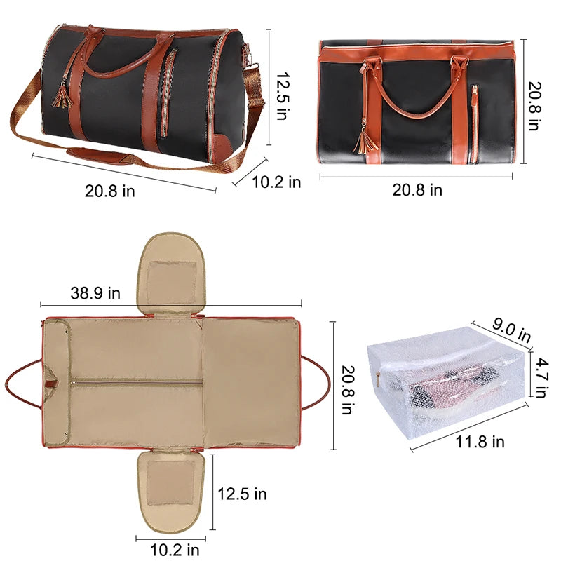 Sac de Voyage Anti Linge Froissé